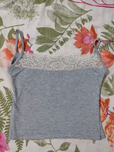 Gray Inner Top