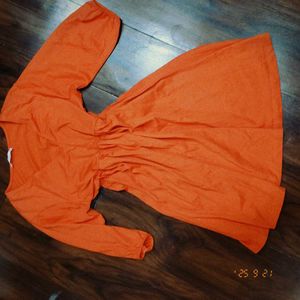 Mango - orange dress