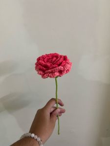 Crochet rose