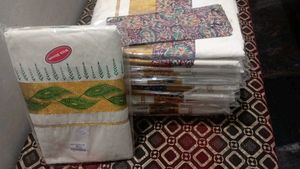 Kerala Saree - With Blouse Piece