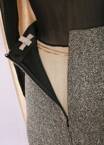 H&amp;M Tweed Aline Skirt