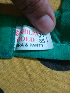 Turquoise Bra (34 Size) Set Of 3