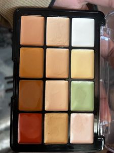 Makeup Brush Set and Pouch + Concealer Palette