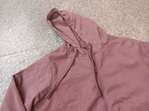 Roadster Womens Mauve Zip-Up Hoodie, M SIZE