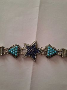 Unique Star & Triangle Bracelet