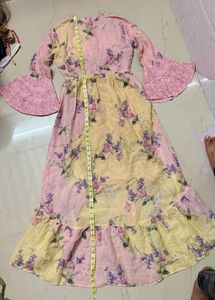 beautiful floral gown🦋💕