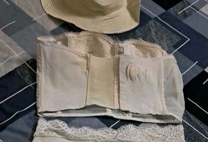 Combo Of Imported Corset And Hat