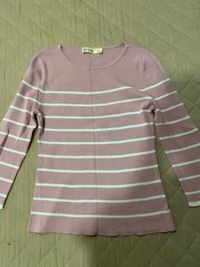 Striped Long Sleeve Top