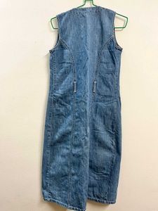 Denim Sleeveless Jacket