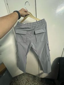 Gray Cargo Pants