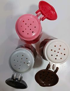 Combo Set Of 3 Salt Pepper Table Jars