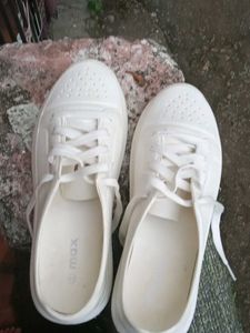 White Platform Sneakers