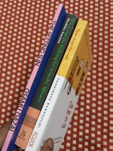 Japanese Bestselling Authors Combo Of 3 Books
