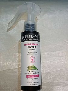 Soulflower Rosemary Mint Water