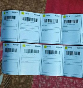 FreeUp Shipping Sticky Labels