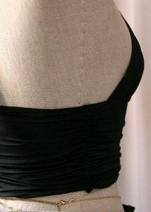 Zara Black Halter Top