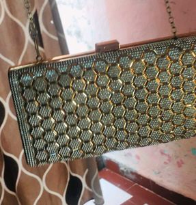Sparkling Gold Clutch