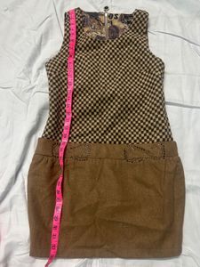 Checkered Mini Dress