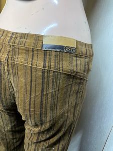 Corduroy Brown Flare Leg Pants