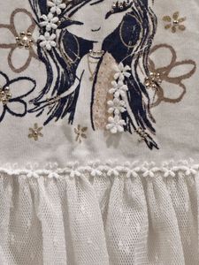 Cute Baby Romper with Character Print