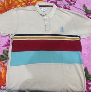Striped Polo T-shirt