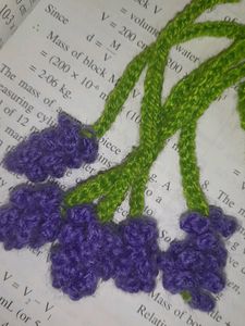 Lavender Crochet Bookmark ( 5 Pcs )