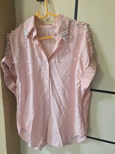 Pearl Stylish Pink Shirt