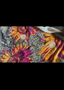 Brand New Sequence Saree With Blouse Piece