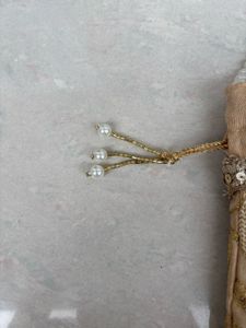 Beaded Drawstring Pouch