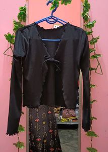 Tie Up Black top