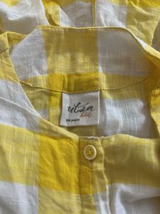 Yellow Gingham Dress