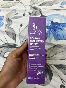 Bake Sunscreen Spray