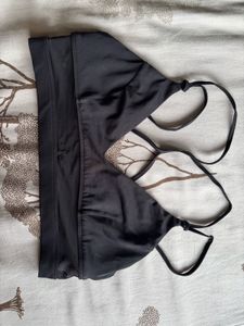 Black Sporty Bra
