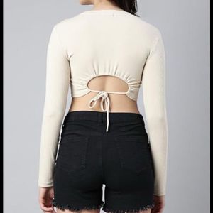 Backless Top