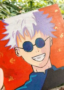 Gojo Painting On MDF