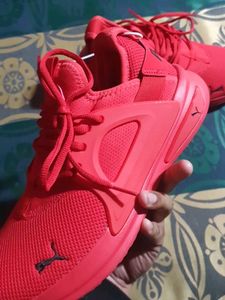 Puma Red Running Shoes UK9 Original