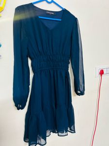 Chic Navy Blue Dress