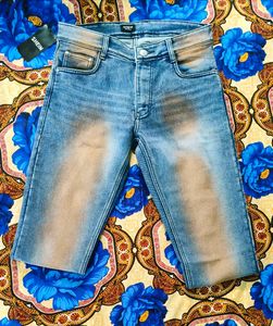 Brand New Shein Acid Wash Jeans (Unique Tinted)