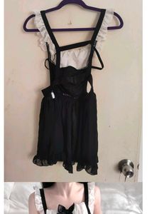 Maid Sexy Costume Backless Cosplay.