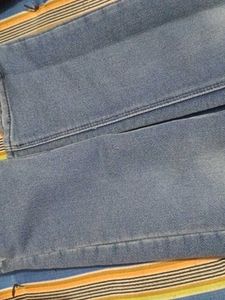 Distressed Denim Jeans