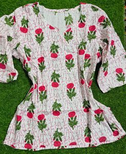 xxl Floral Print Kurti unused brand new