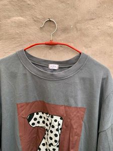 Cute Moda Graphic Print Sweatshirt