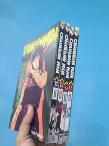 Chainsaw Men Manga 12 To 15 Vol Set