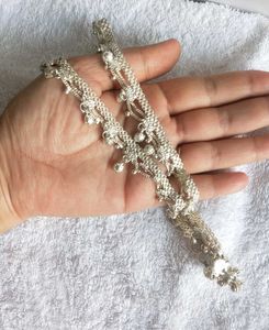 Pure Silver Anklet with Bells