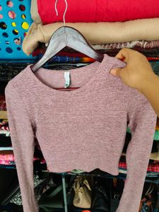 New Me Pink Long Sleeve Top
