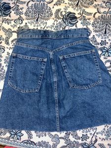 Vintage Denim Mini Skirt