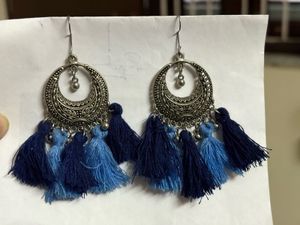6 Pair Earrings And 1 Bangle