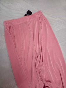 SHEIN BRAND Flared Fit Palazzo High Rise Full Leng