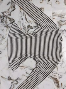 Striped Long Sleeve Top