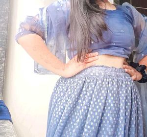 Grey Lehenga With Choli